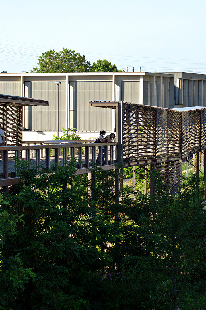 ANMA Rueil-Malmaison Passerelle et jardins