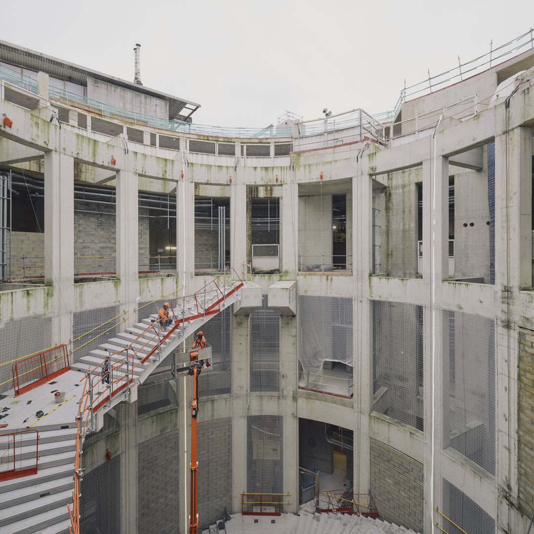 SMC construction site ANMA Saint-Maur Station of Saint-Maur Créteil
