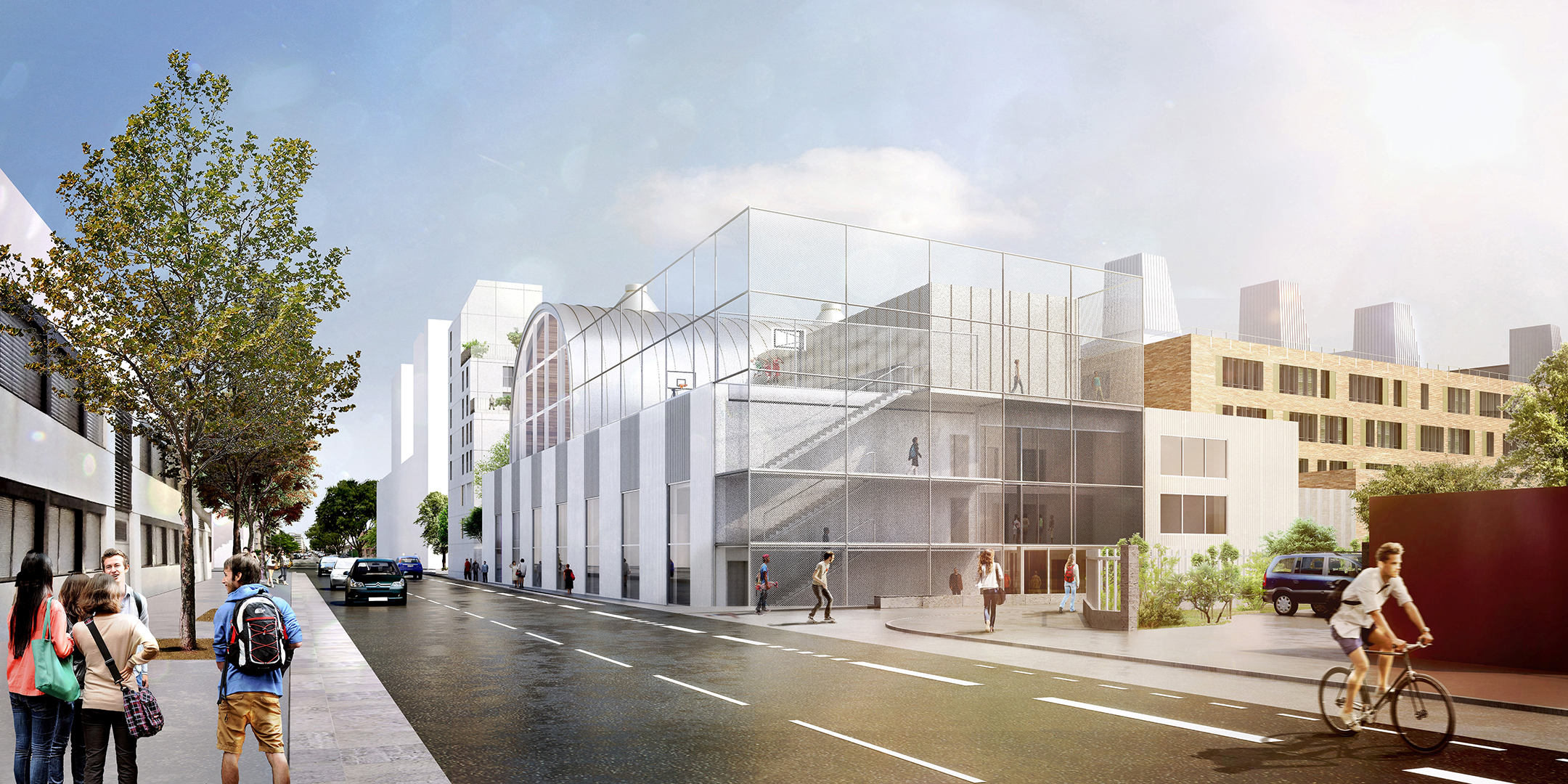 ANMA Villeurbanne Lycée et complexe sportif ANMA Villeurbanne Lycée et complexe sportif