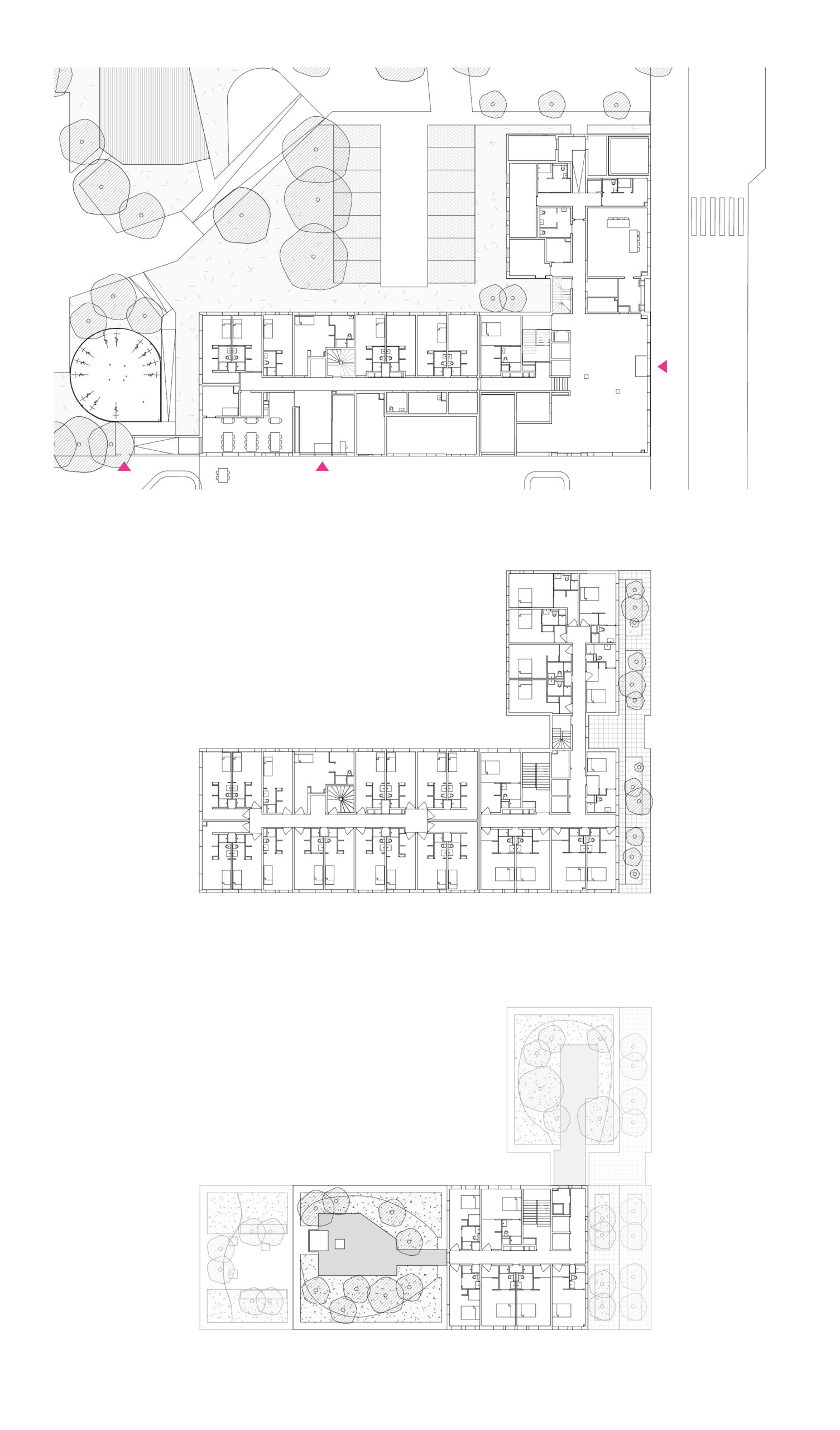 ANMA Villeneuve d'Ascq Résidence étudiante et hotel plans