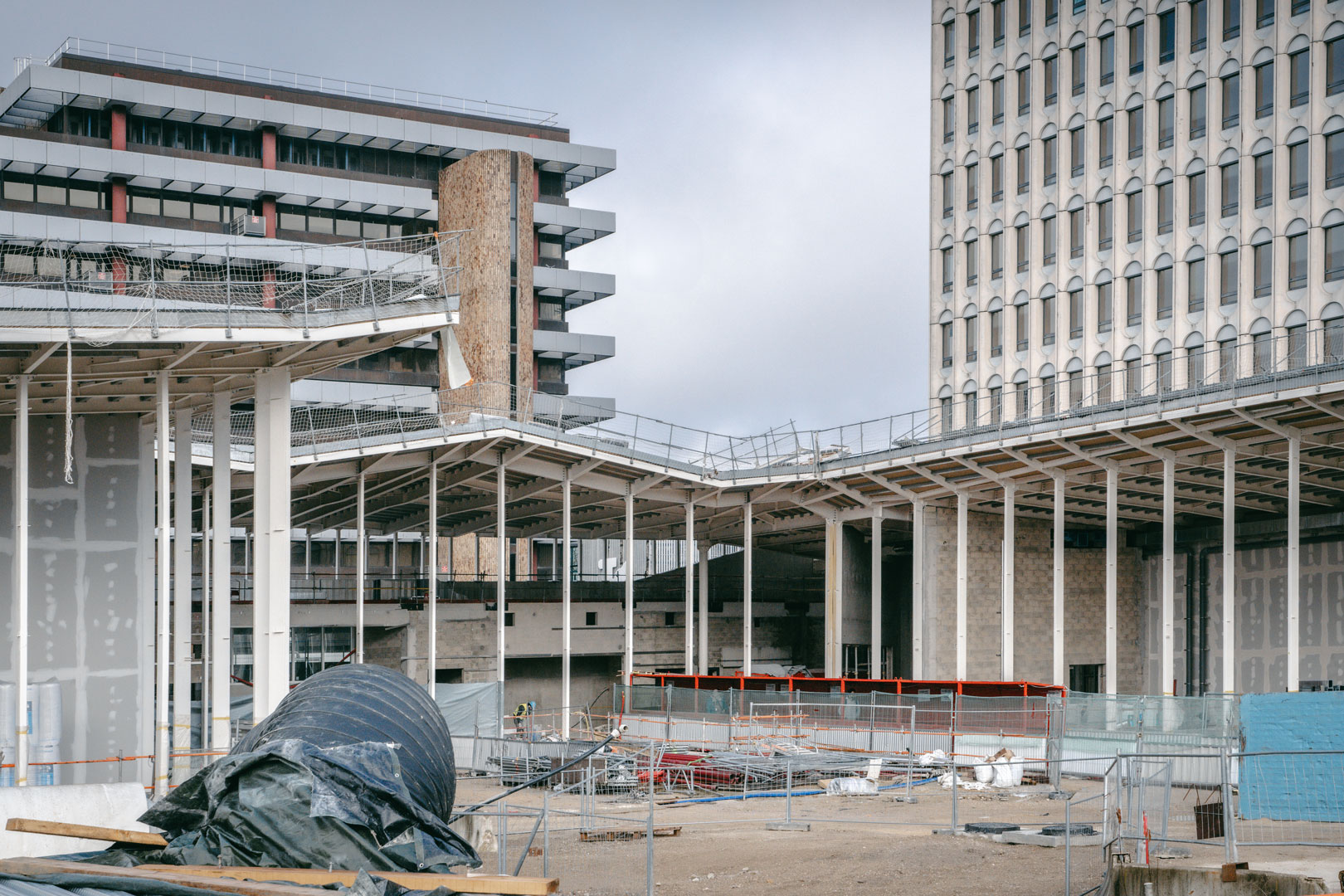 CLE chantier parvis CLE