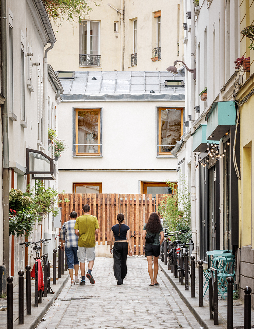 ANMA Paris Maison de l'Écologie isolation paille